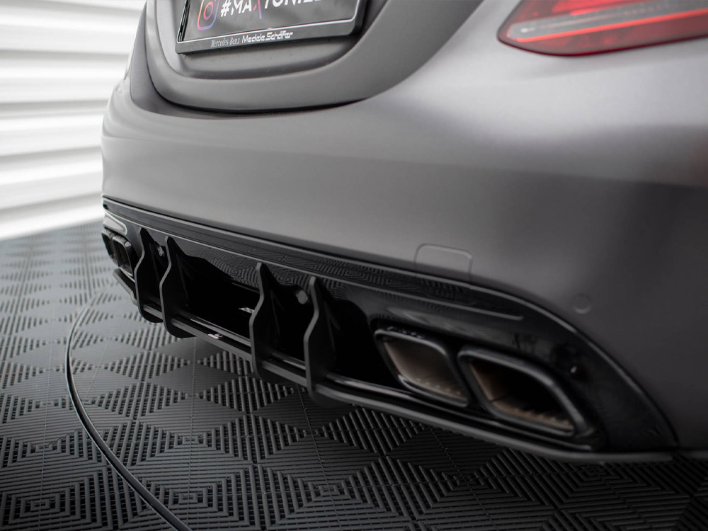 Street PRO Rear Diffuser Mercedes-AMG C63 Sedan / Estate W205 Facelift - 4 