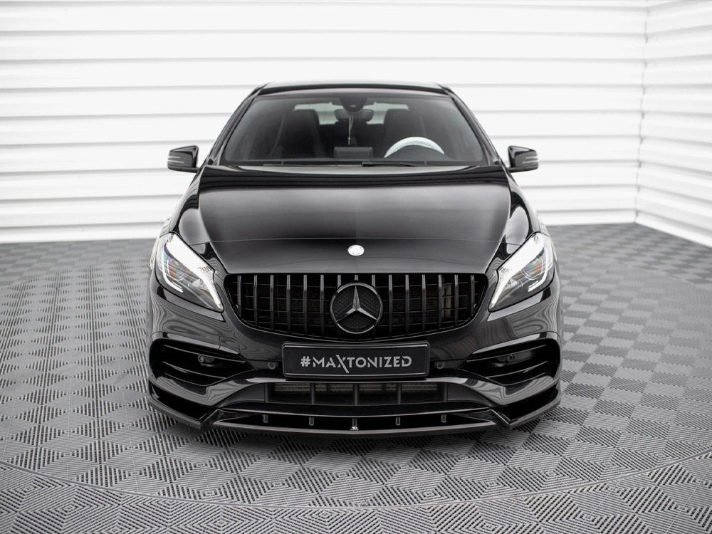 Front Splitter V.2 Mercedes-Benz A AMG-Line W176 Facelift - 3 