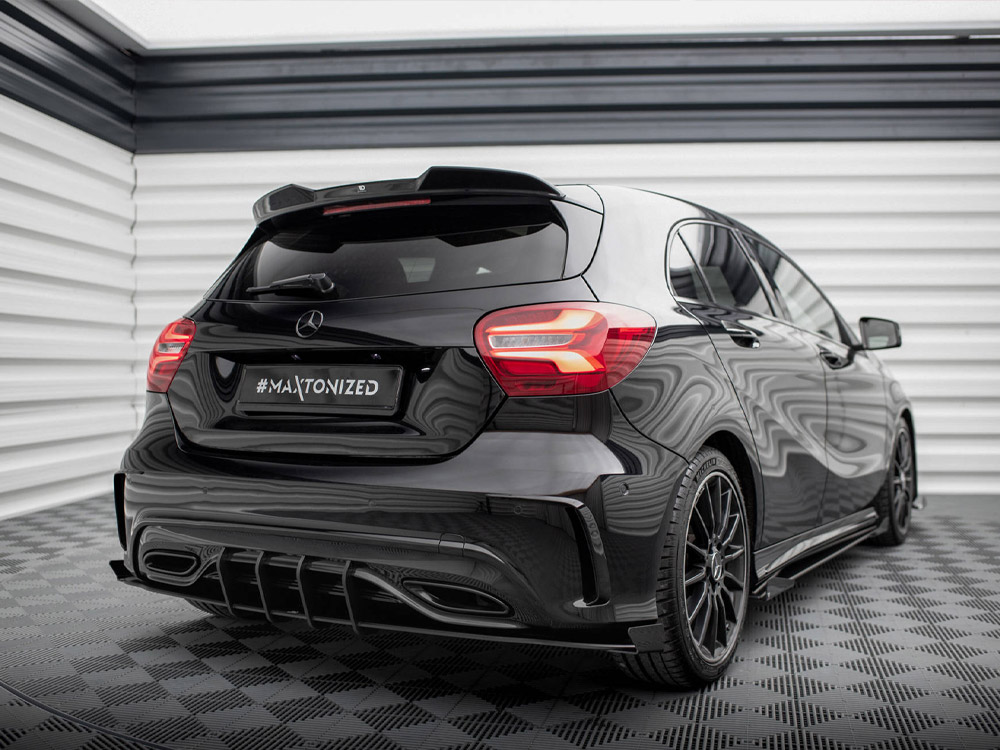 Street PRO Rear Diffuser + Flaps Mercedes-Benz A AMG-Line W176 Facelift - 2 