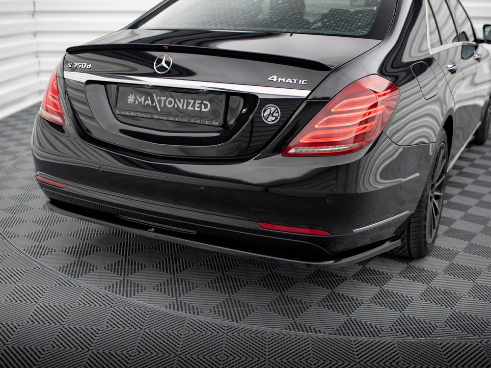 Central Rear Splitter V.1 Mercedes-Benz S W222 - 3 