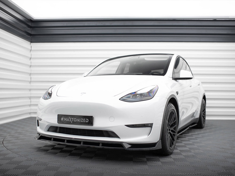 Front Splitter V.2 Tesla Model Y - 2 