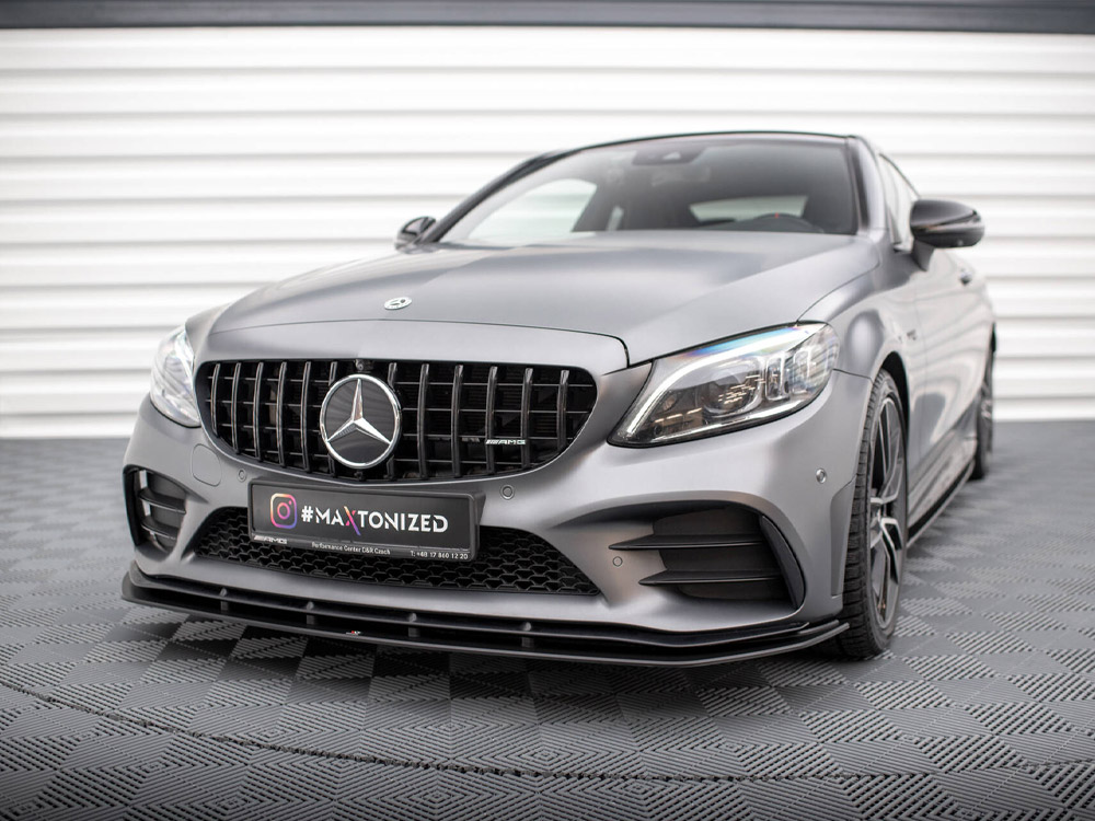 Street PRO Front Splitter Mercedes-AMG C43 Coupe C205 Facelift - 2 