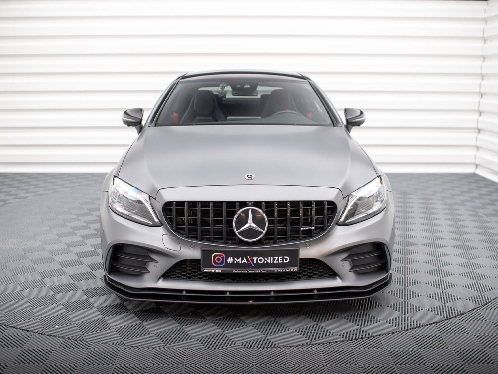 Street PRO Front Splitter Mercedes-AMG C43 Coupe C205 Facelift - 3 