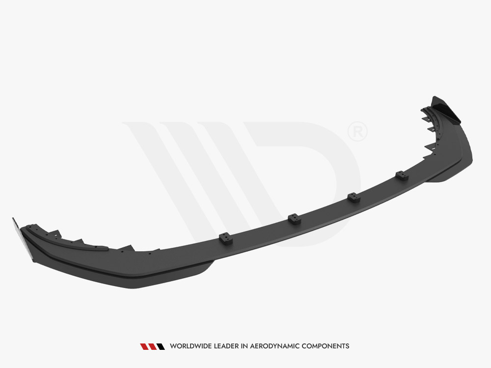 Street PRO Front Splitter + Flaps Mercedes-AMG C43 Coupe C205 Facelift - 5 