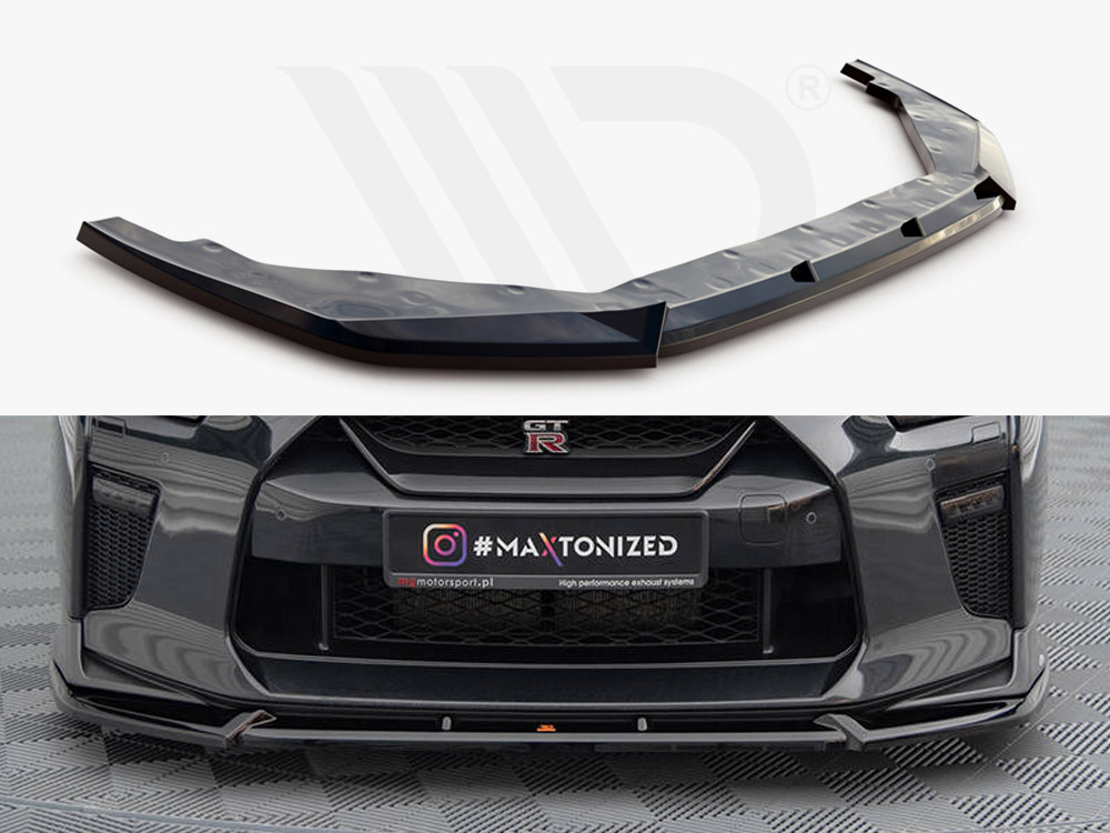 Front Splitter V.2 Nissan GTR R35 2nd Facelift - 1 