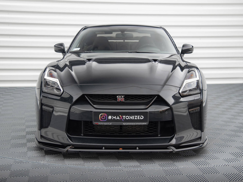 Front Splitter V.2 Nissan GTR R35 2nd Facelift - 2 