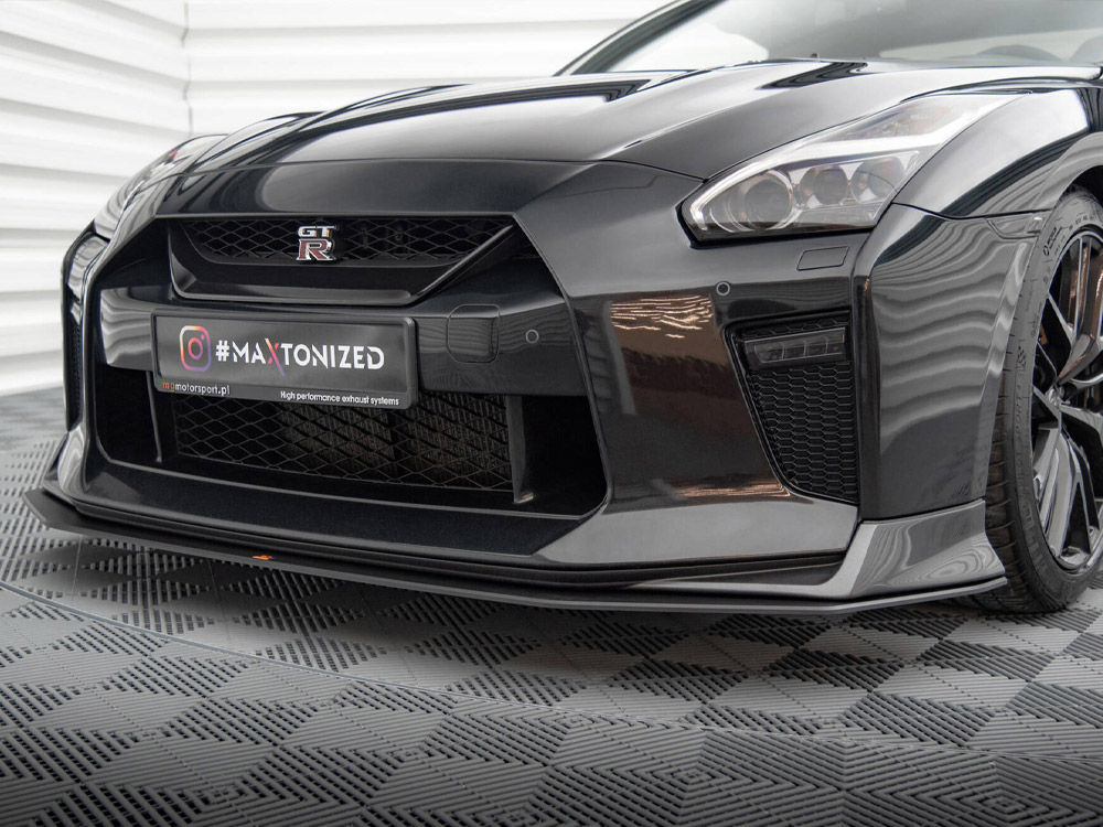 Street PRO Front Splitter Nissan GTR R35 2nd Facelift - 4 