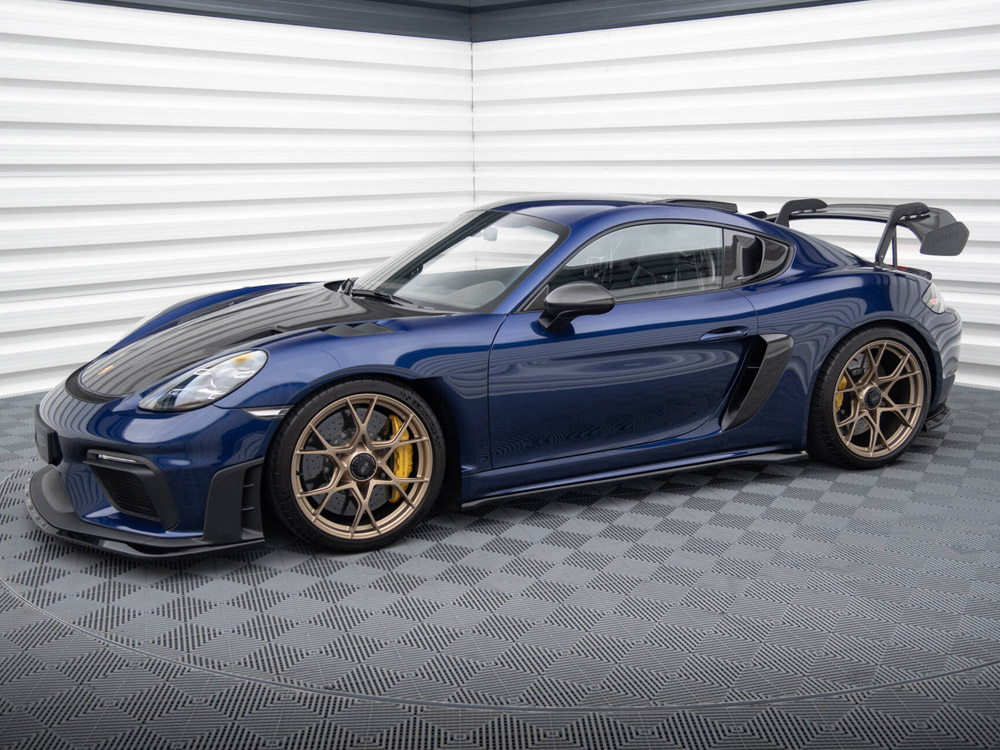 Side Skirts Diffusers Porsche 718 Cayman GT4 RS 982c - 2 