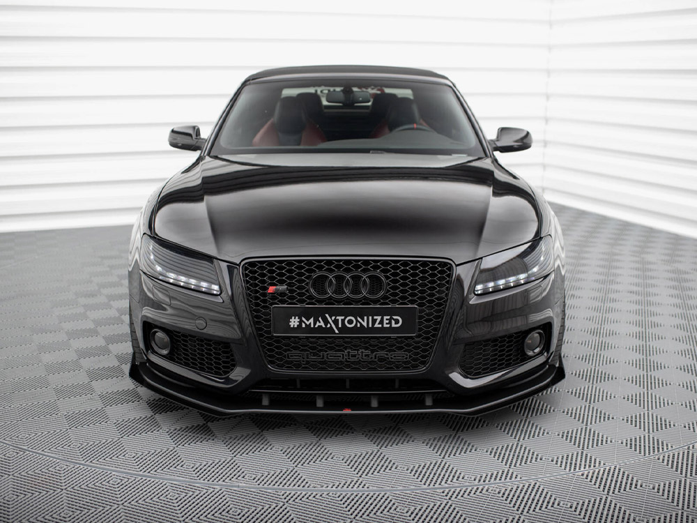 Street PRO Front Splitter + Flaps Audi S5 / A5 S-Line 8T - 3 