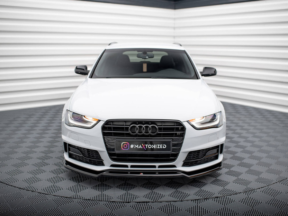 Front Splitter V.2 Audi A4 Competition B8 Facelift - 3 