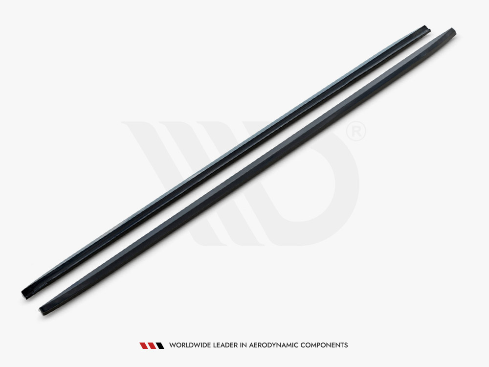 Side Skirts Diffusers V.3 Audi A4 / A4 S-Line / S4 B8  - 4 