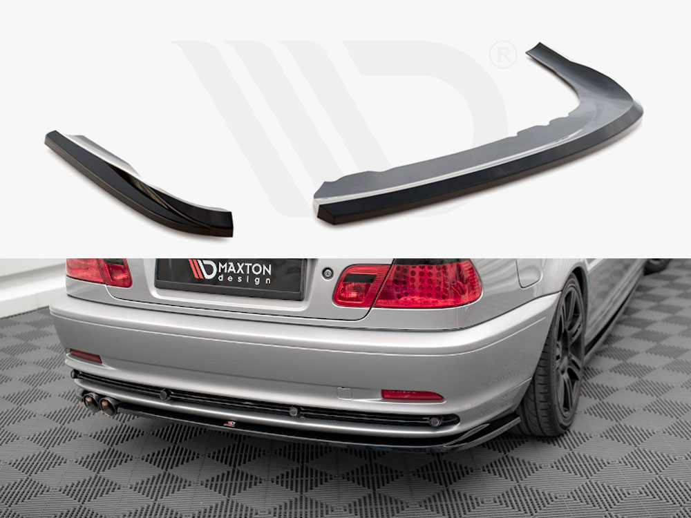 Rear Side Splitters BMW 3 Coupe E46 - 1 