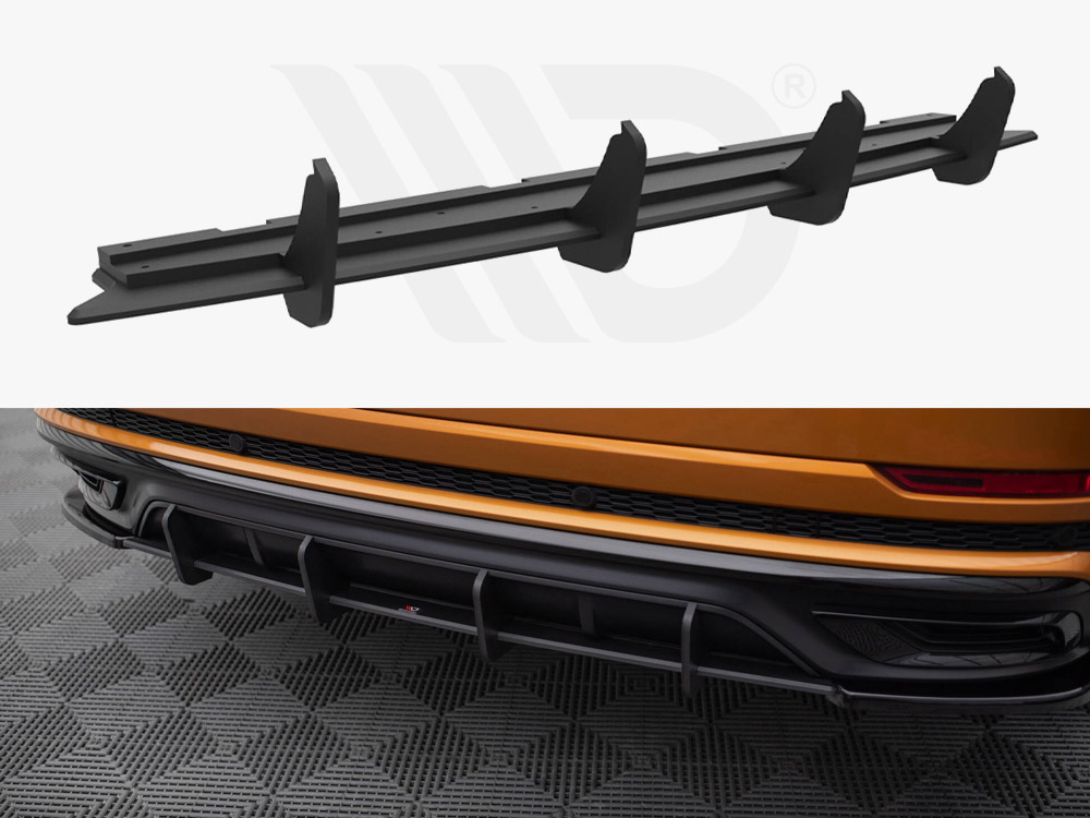 Street PRO Rear Diffuser Audi Q8 S-Line Mk1 - 1 