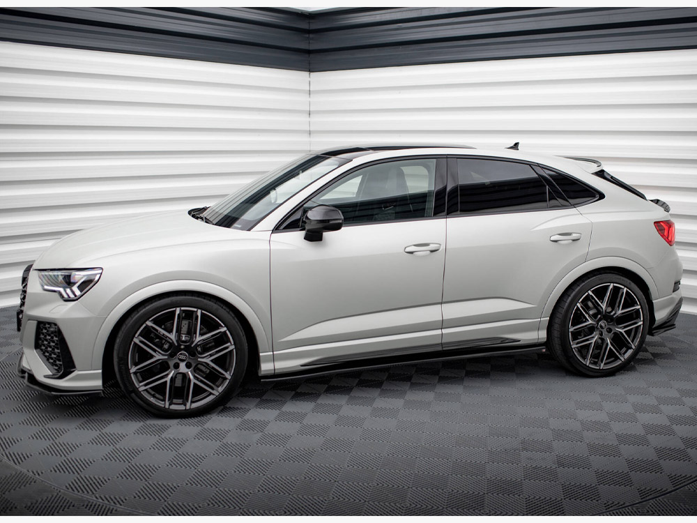 Side Skirts Diffusers Audi RSQ3 / Q3 S-Line F3 - 2 