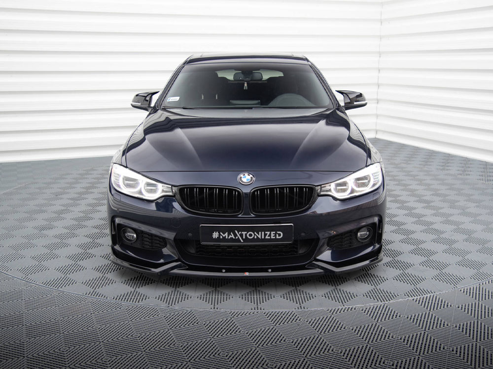 Front Splitter V.5 BMW 4 Coupe / Gran Coupe / Cabrio M-Pack F32 / F36 / F33 - 3 