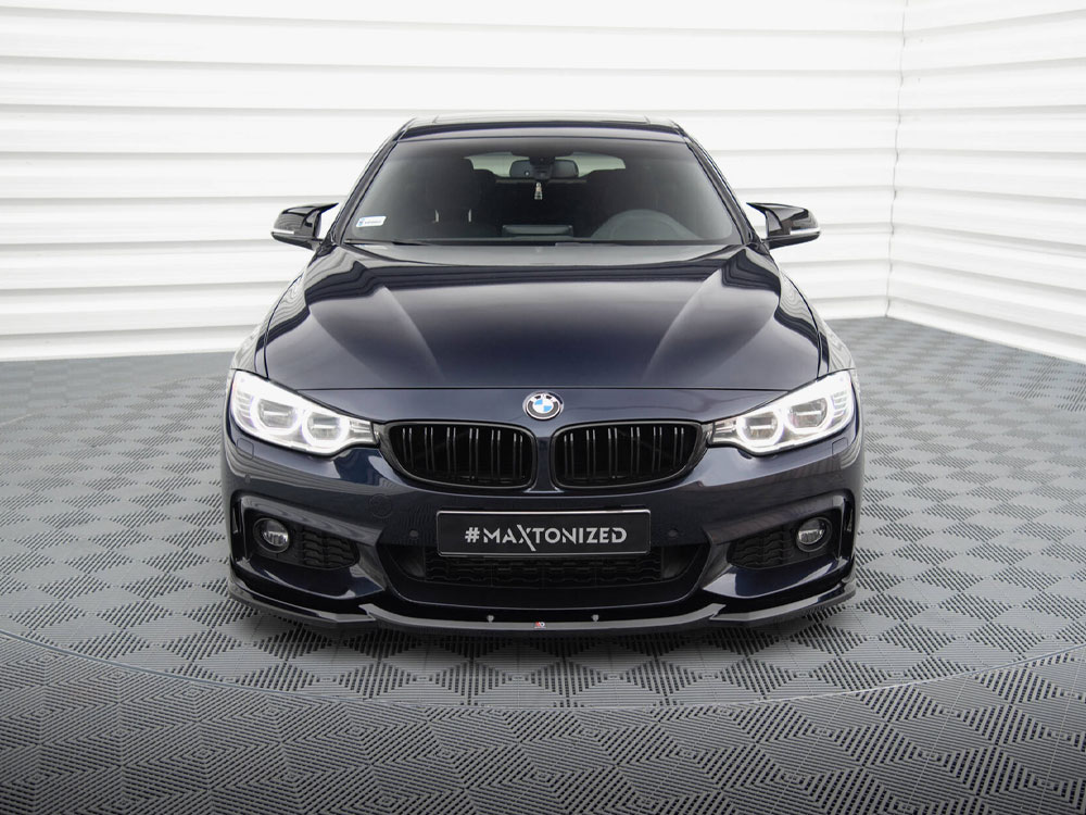 Front Splitter V.6 BMW 4 Coupe / Gran Coupe / Cabrio M-Pack F32 / F36 / F33 - 3 