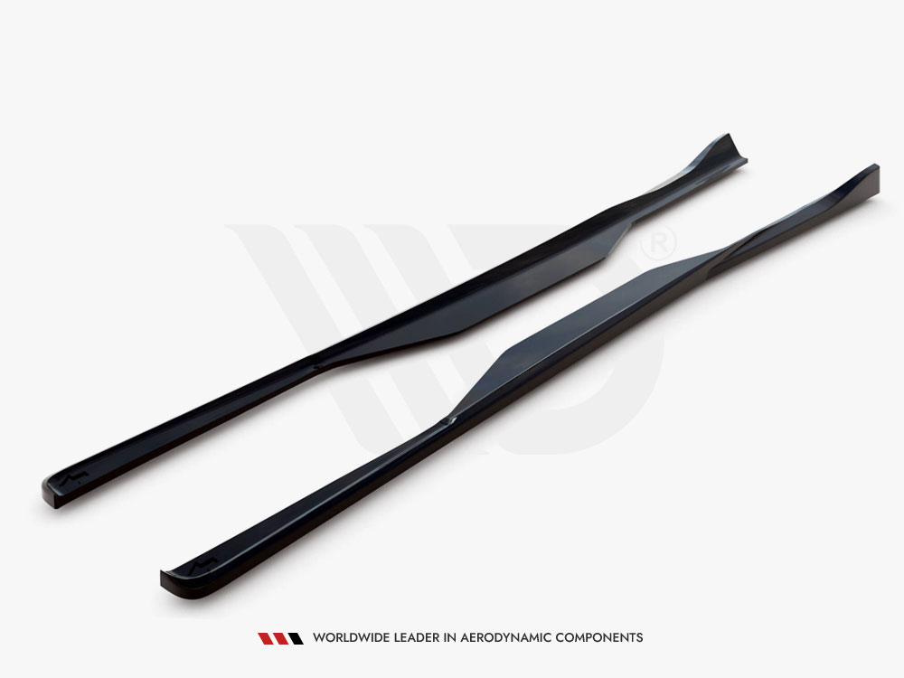 Side Skirts Diffusers Chevrolet Corvette C6 - 5 