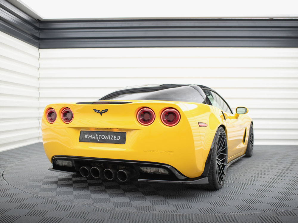 Rear Side Splitters Chevrolet Corvette C6 - 2 