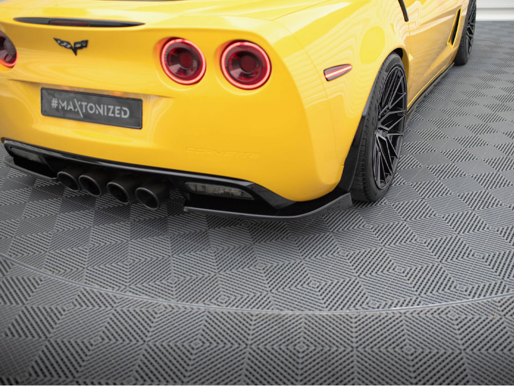 Rear Side Splitters Chevrolet Corvette C6 - 4 