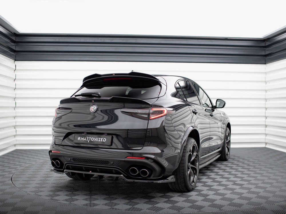 Upper Spoiler CAP 3D Alfa Romeo Stelvio Mk1 - 2 