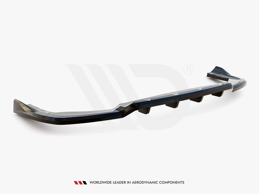 Central Rear Splitter (Vertical Bars) Alfa Romeo Stelvio Quadrifoglio Mk1 - 6 