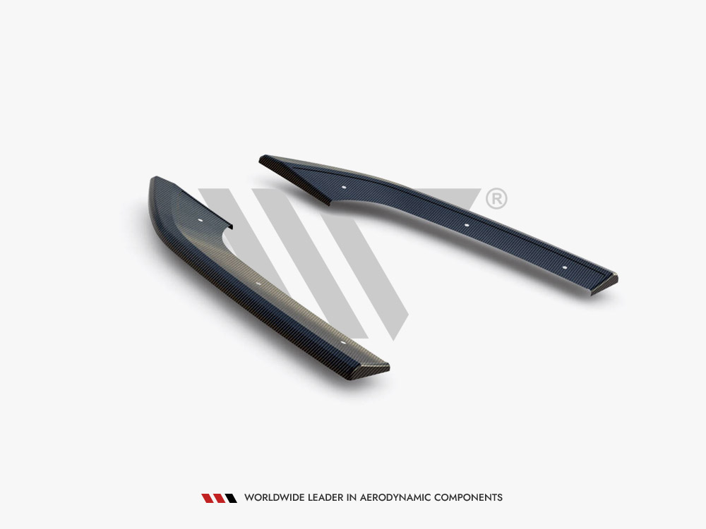 Carbon Fiber Rear Side Splitters Audi RS3 Sedan 8Y - 5 