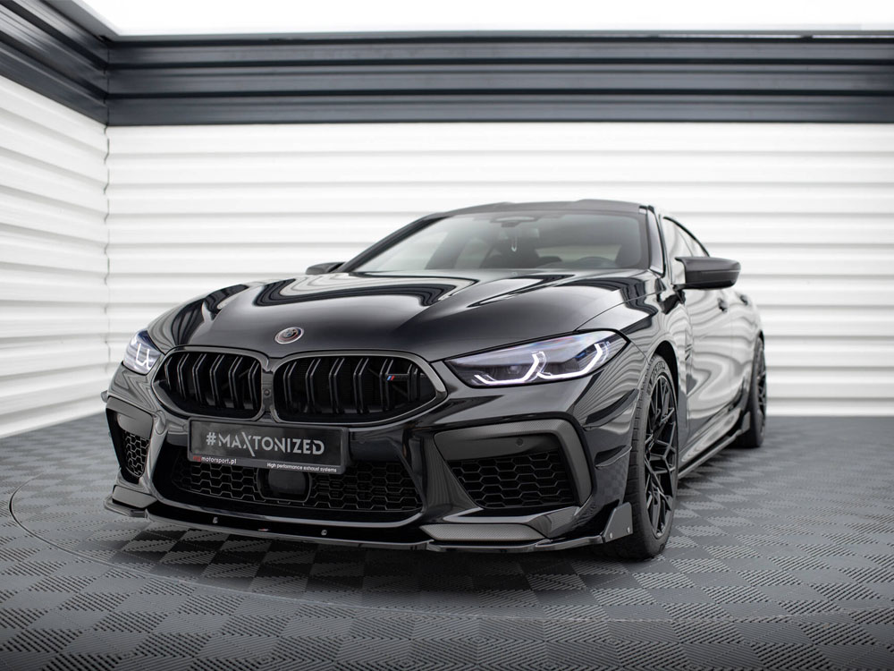 Front Splitter V.1 + Flaps BMW M8 Gran Coupe F93 / Coupe F92 - 2 