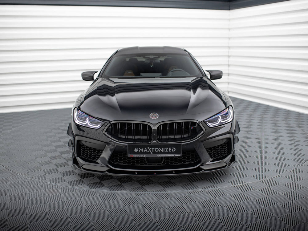 Front Splitter V.1 + Flaps BMW M8 Gran Coupe F93 / Coupe F92 - 3 