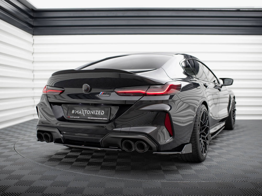 Rear Side Splitters V.1 + Flaps BMW M8 Gran Coupe F93 - 2 