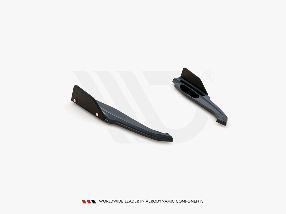 Rear Side Splitters V.1 + Flaps BMW M8 Gran Coupe F93 - 5 