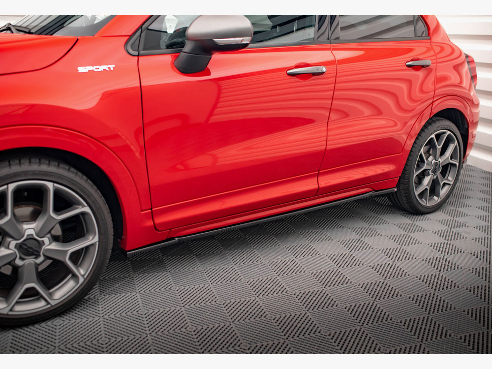 Side Skirts Diffusers Fiat 500X Sport Mk1 Facelift - 3 