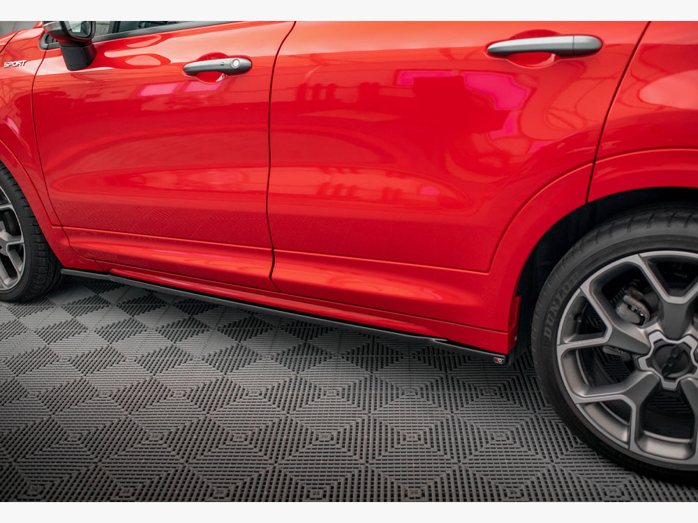 Side Skirts Diffusers Fiat 500X Sport Mk1 Facelift - 4 