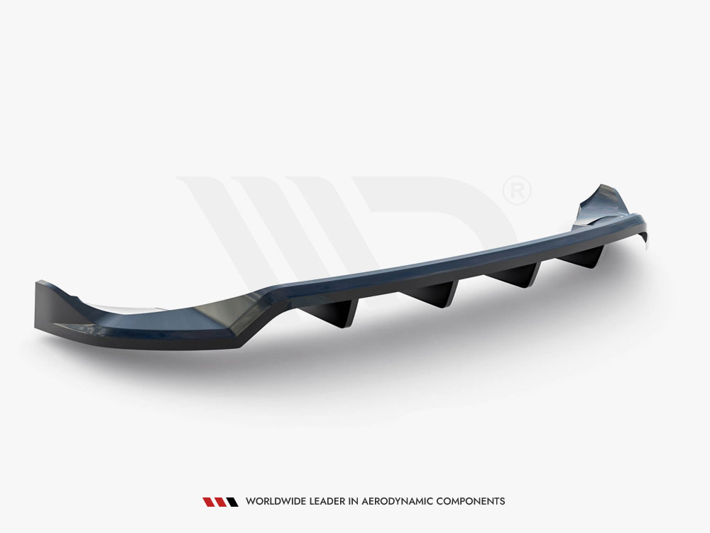 Central Rear Splitter (Vertical Bars) Jeep Compass Limited Mk2 Facelift - 4 