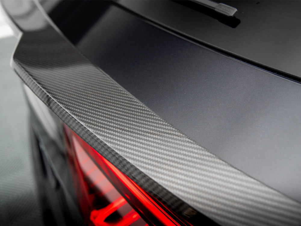 Carbon Fiber Tailgate Spoiler (Lower) Audi RSQ8 / SQ8 / Q8 S-Line / Q8 Mk1 - 5 