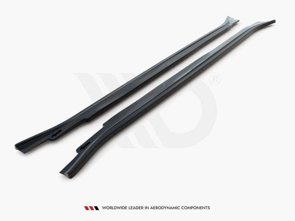 Side Skirts Diffusers BMW X5 E70 Facelift M Sport - 4 