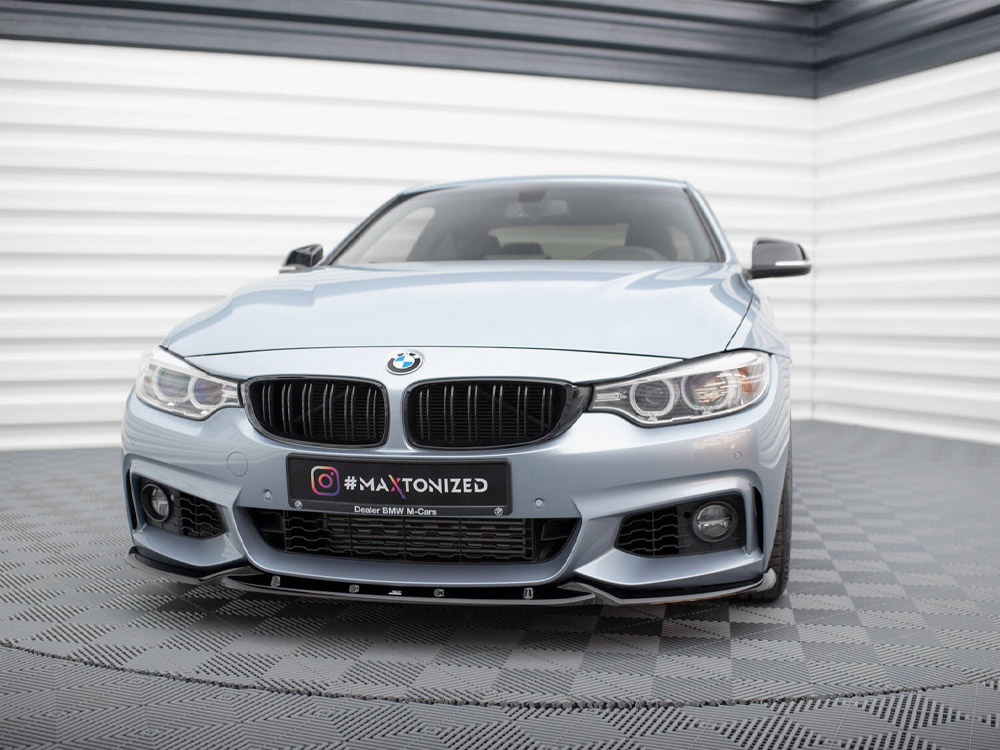 Front Splitter V.3 BMW 4 Coupe / Gran Coupe / Cabrio M-Pack F32 / F36 / F33 - 2 