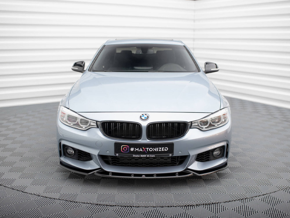 Front Splitter V.3 BMW 4 Coupe / Gran Coupe / Cabrio M-Pack F32 / F36 / F33 - 3 