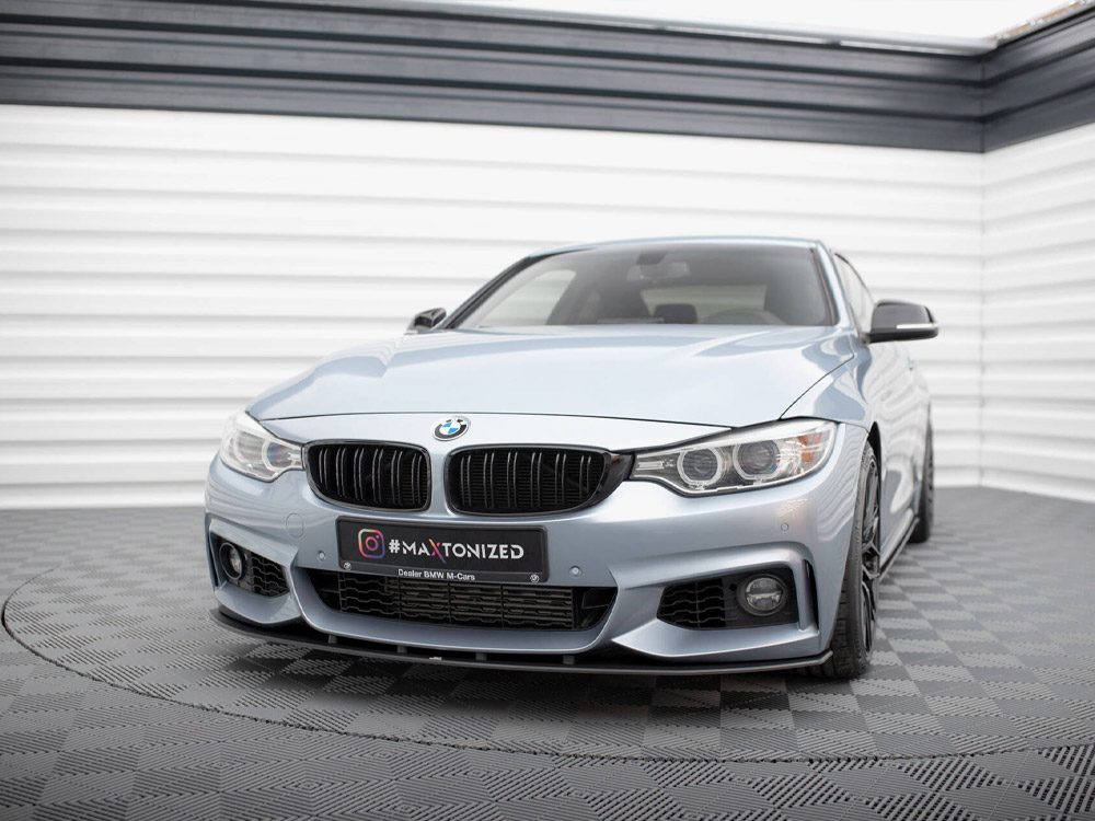 Street PRO Front Splitter BMW 4 Coupe / Gran Coupe / Cabrio M-Pack F32 / F36 / F33 - 2 