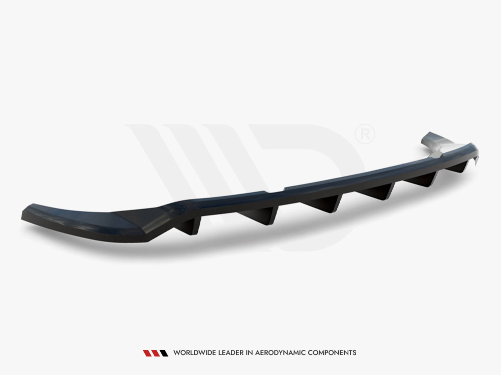 Central Rear Splitter (Vertical Bars) Audi Q3 Sportback F3 - 5 