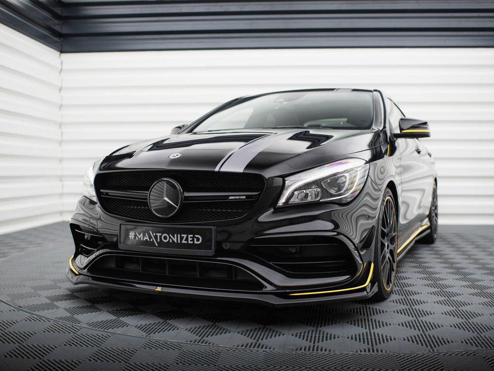 Front Splitter V.3 Mercedes-AMG CLA 45 Aero C117 Facelift - 2 