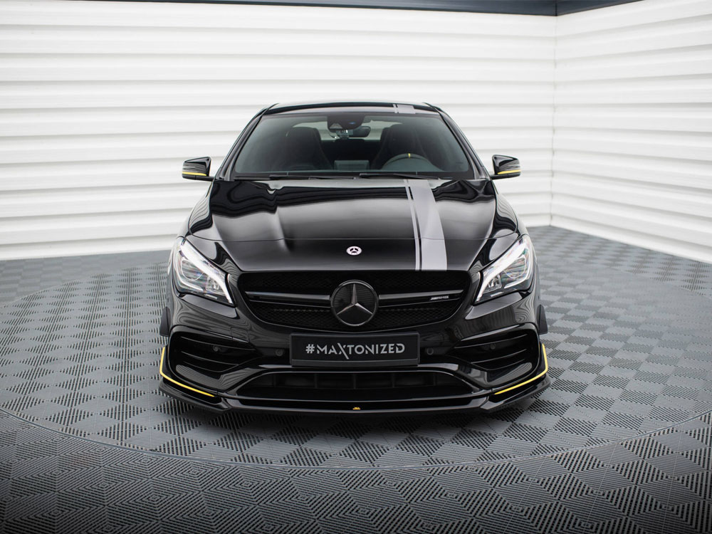 Front Splitter V.4 Mercedes-AMG CLA 45 Aero C117 Facelift - 3 