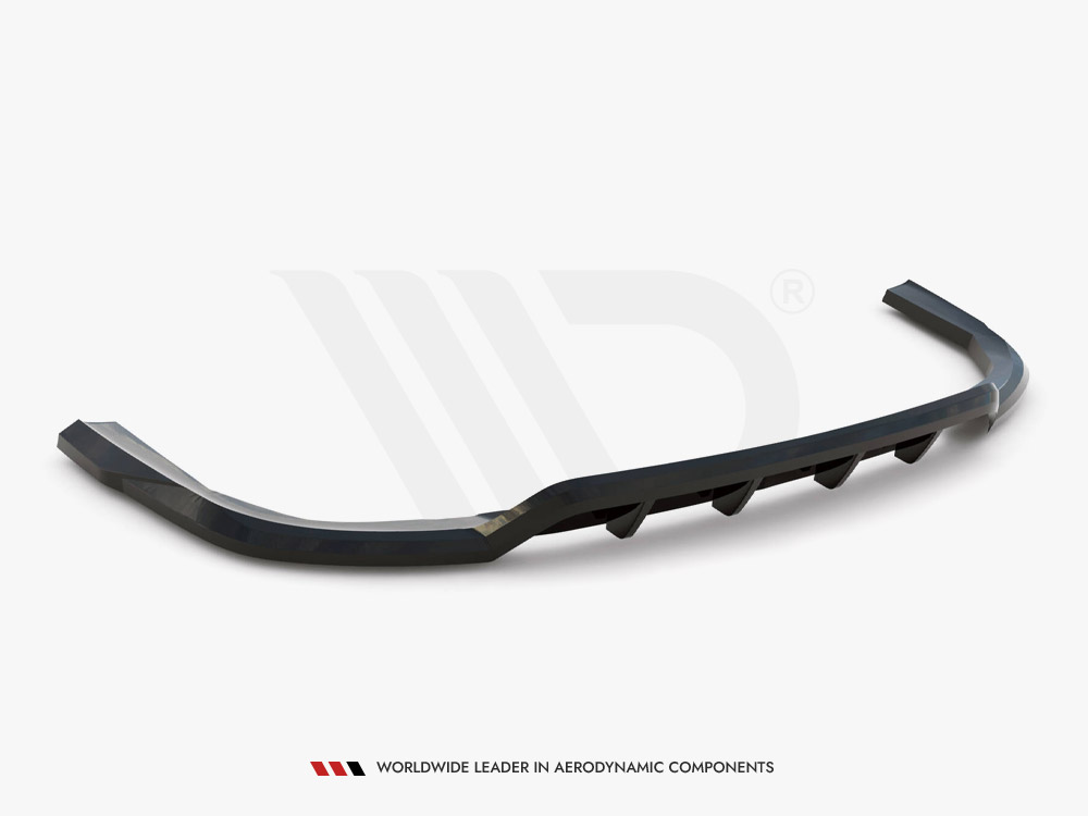 Central Rear Splitter (Vertical Bars) V.1 BMW X5 M-Pack G05 Facelift - 6 