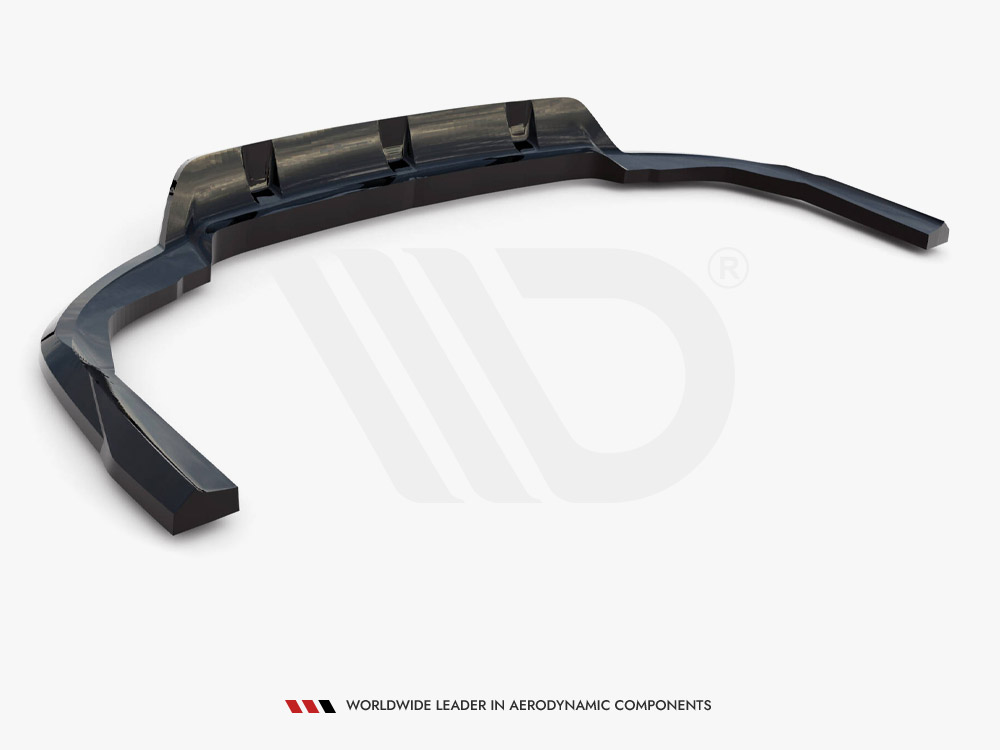 Central Rear Splitter (Vertical Bars) V.1 BMW X5 M-Pack G05 Facelift - 7 