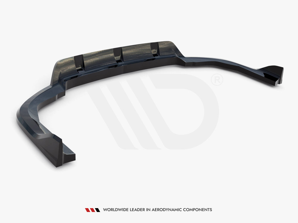 Central Rear Splitter (Vertical Bars) V.2 BMW X5 M-Pack G05 Facelift - 7 