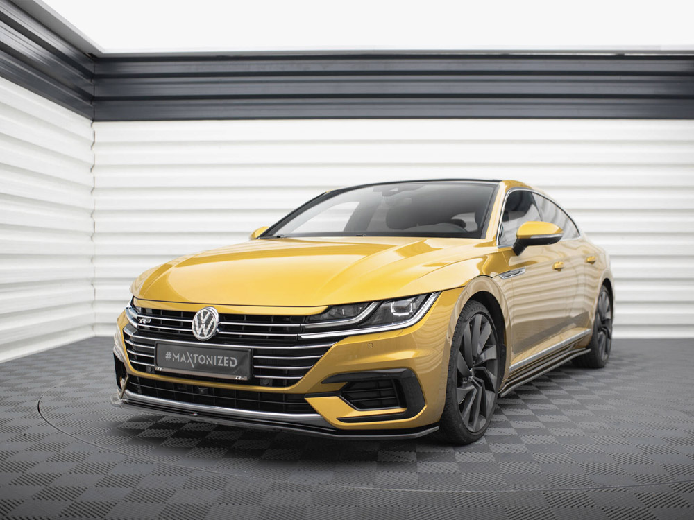 Front Splitter V.1 VW Arteon R-Line - Carbon Look - 2 