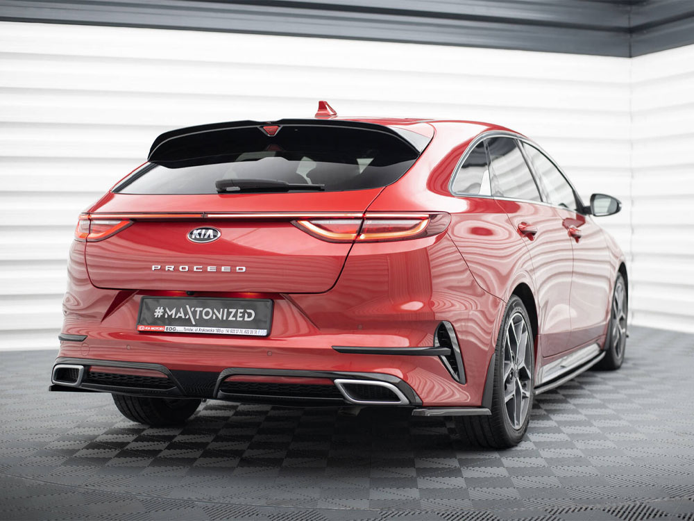 Rear Side Splitters Kia ProCeed GT / GT-Line Mk1 - 2 