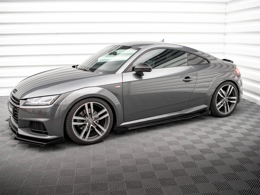 Street PRO Side Skirts Diffusers + Flaps Audi TT S / S-Line 8S - 2 