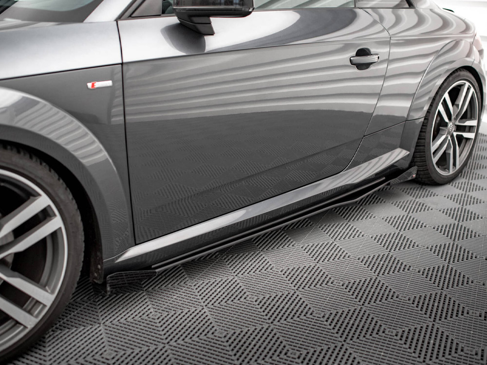 Street PRO Side Skirts Diffusers + Flaps Audi TT S / S-Line 8S - 3 