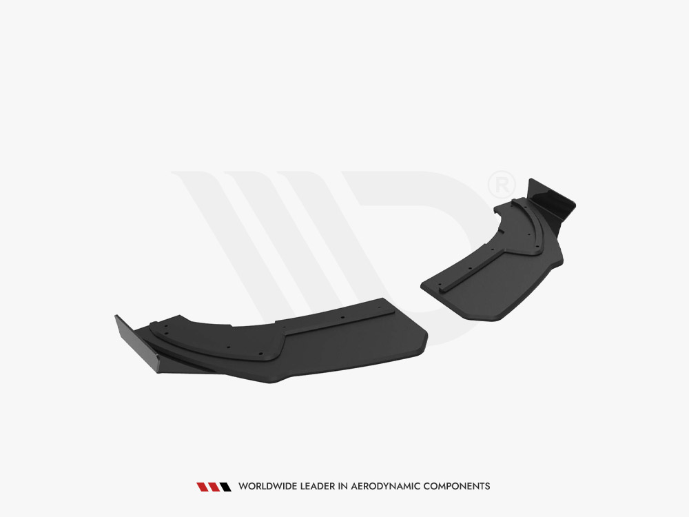 Street Pro Rear Side Splitters + Flaps Audi TT S-Line 8S - 5 