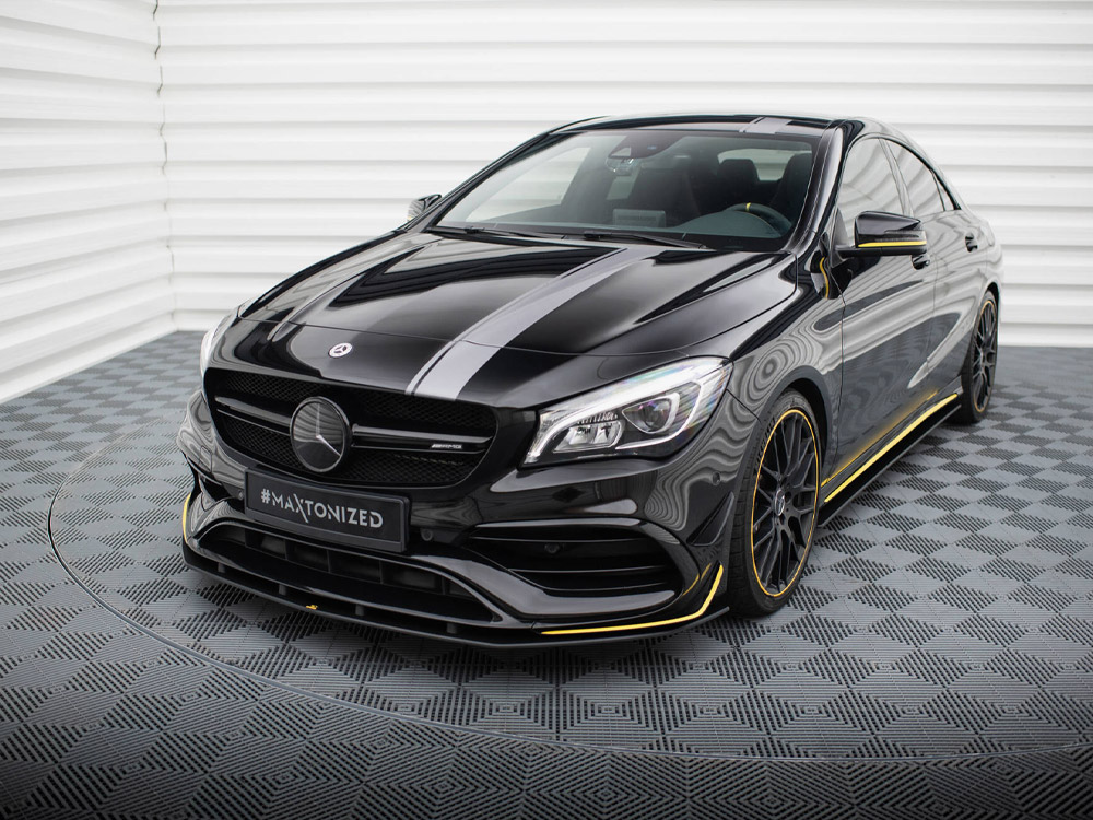 Street PRO Front Splitter Mercedes-AMG CLA 45 Aero C117 Facelift - 2 